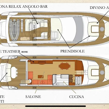 بوتيل Yacht Joy 4 Cabin بورتو كيرفو